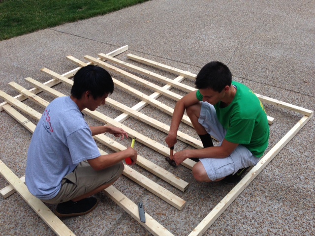 Sanzio And Dylan Building 1 Launch Pad